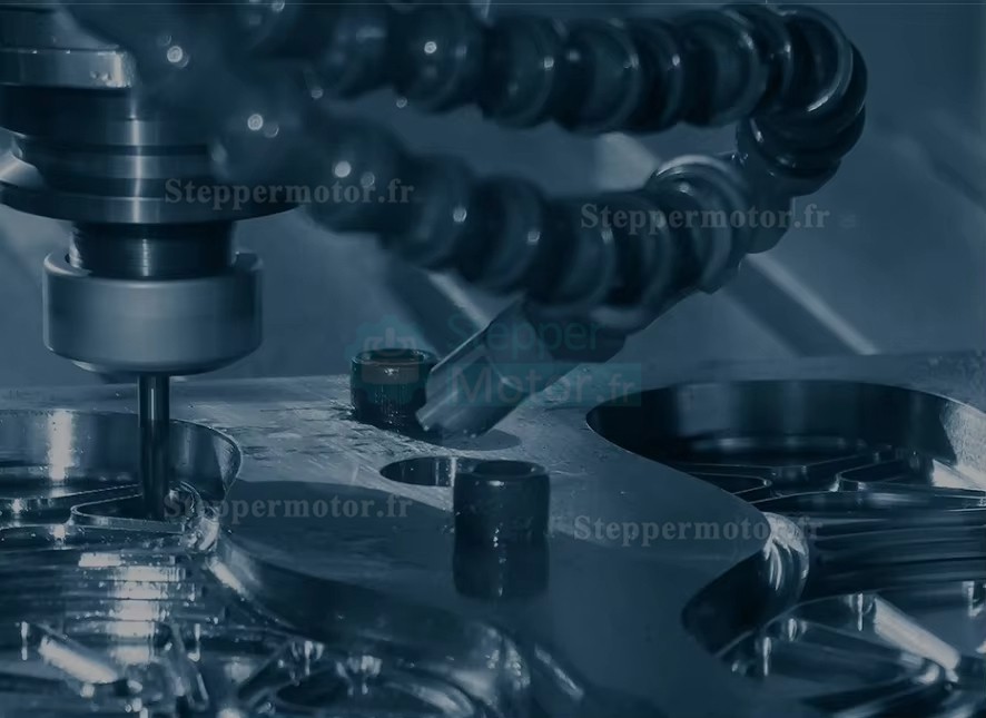 Moteur de broche cnc refroidi par air GDZ-80F-2.2B 220V/380V 5A 2,2kW 24000 tr/min, pince ER11 400hz